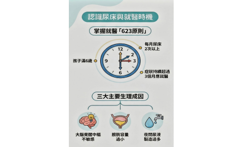 告別夜尿 迎來快速性長高