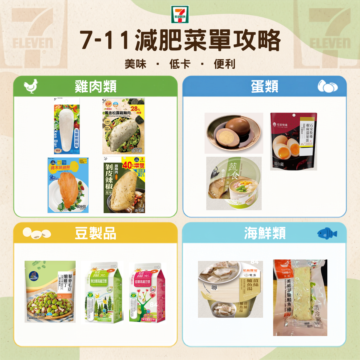 超商優質蛋白質