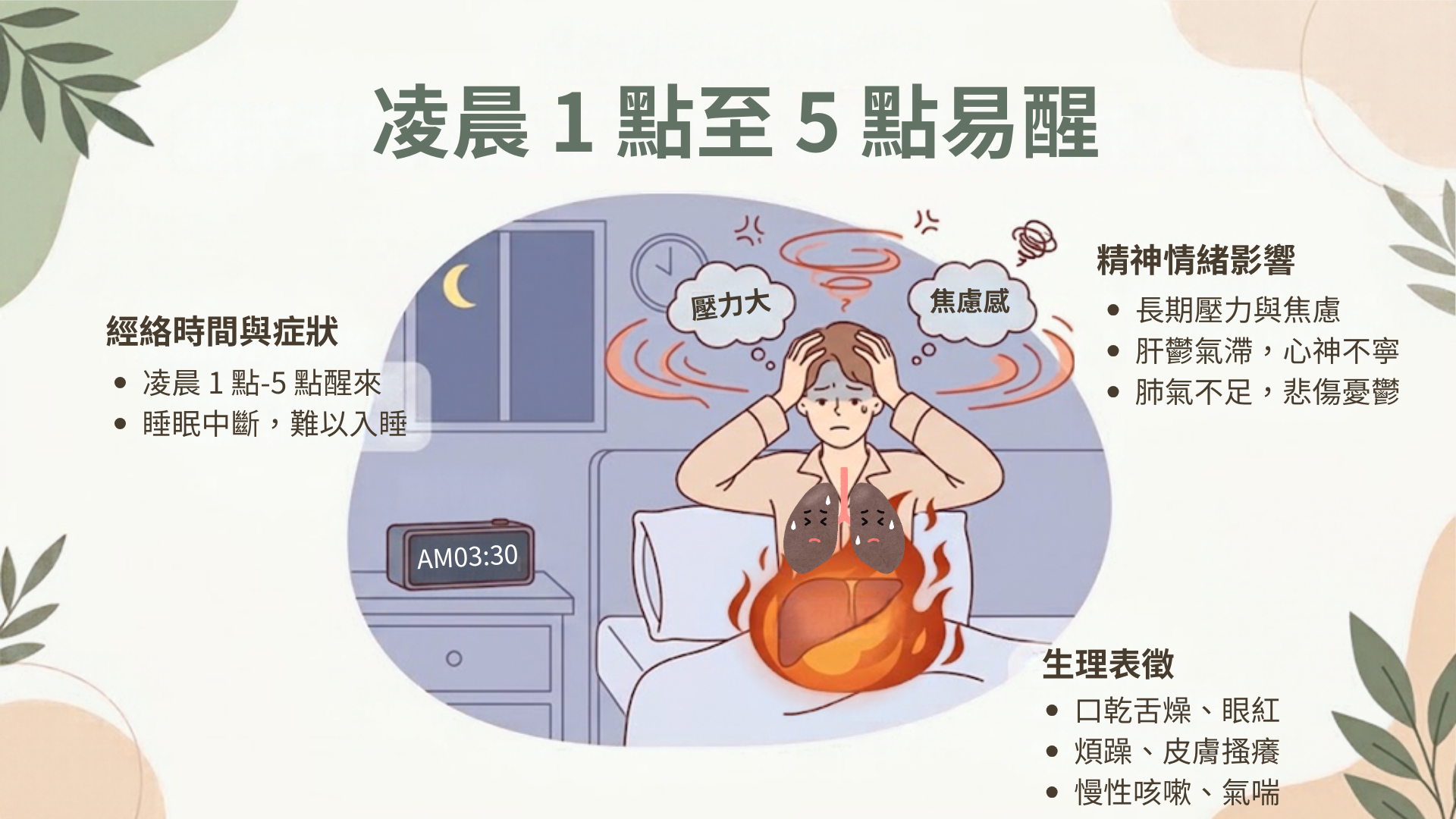 凌晨容易醒